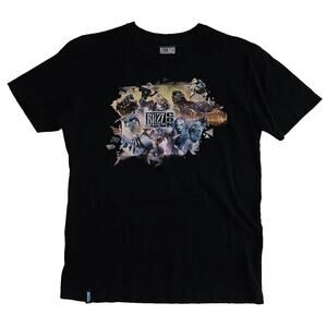 BlizzCon 2017 (Medium) Short Sleeve T-Shirt Black Blizzard World Of Warcraft Wow